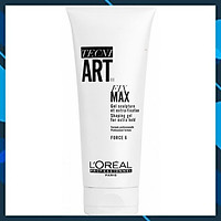 Gel L’Oréal Tecni.Art Fix Max Force 6 Extra Hold định hình giữ nếp tóc siêu cứng 200ml
