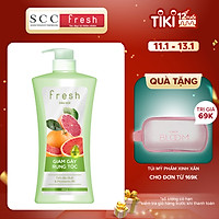 Dầu gội Fresh Giảm gãy rụng chiết xuất Bưởi hồng ngọc 650g