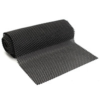 150cm x 30cm Multipurpose Non-Slip Mat Black Anti Slip Mat Roll For Home Office Cars Caravans Use - Can Be Cut to Any Size Easily