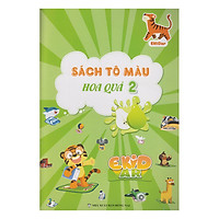 Sách Tô Màu 4D Ekidar Chủ Đề Hoa Quả