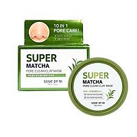 Mặt Nạ Đất Sét Some By Mi Super Matcha Pore Clean Clay Mask 100g