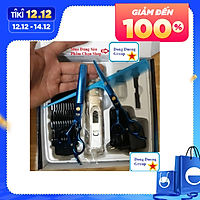 TÔNG ĐƠ CẮT TÓC KEMEI 5017 - Tặng Kèm Bộ Kéo Cắt Và Tỉa Tóc JAPAN1 Thép không Gỉ Cao Cấp Và Lược