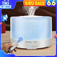 MÁY XÔNG TINH DẦU CAO CẤP CHUYÊN DỤNG CHO PHÒNG LỚN, CÓ ĐIỀU KHIỂN TỪ XA, ĐÈN LED TRANG TRÍ RẤT ĐẸP