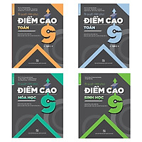 Sách - Combo Bí quyết chinh phục điểm cao Toán 9 ( tập 1 + tập 2 ) - Hóa Học 9 - Sinh Học 9