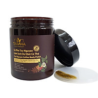 Cà phê làm sạch da chết Tây Nguyên Tabaha 250ml giúp tẩy da chết toàn thân, da sáng mịn, đều màu