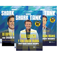 Combo 3 Cuốn Huấn Luyện Kinh Doanh Cùng America Shark Tank - Đánh Thức Bản Năng " Cá Mập " Trong Bạn (tặng kèm bookmark )