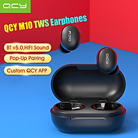 QCY M10 TWS Earphones BTV 5.0 Headset Sports Wireless 3D Stereo Mini Earbuds In Ear Dual HD Microphone AAC Codec With