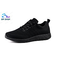 Giày Thể Thao Nữ S15 Full Đen Đế Nhẹ