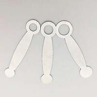 3PCS Flute Pads Repair Kit for Adjusting Flute Woodwind Instrument Leveling Tool, Easy to Use and is Suitable for Both Professional and Beginner