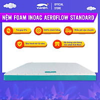 Nệm Foam Nhật Bản cao cấp Aeroflow Standard mềm mại, êm ái, nâng đỡ tối đa, thoáng khí cao - Cảm hứng từ giấc ngủ