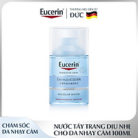 Nước Tẩy Trang Dịu Nhẹ Cho Da Nhạy Cảm Eucerin DermatoCLEAN Micellar Water 3 In 1 100ml