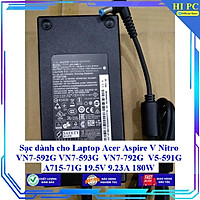 Sạc dành cho Laptop Acer Aspire V Nitro VN7-592G VN7-593G VN7-792G V5-591G A715-71G 19.5V 9.23A 180W - Hàng Nhập Khẩu