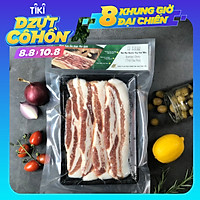 Thịt bụng ba rọi Iberico cắt mỡ (khay 300g)