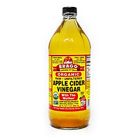 Thùng Giấm táo BRAGG Hữu cơ Nhập khẩu USA 12 chai 946ml