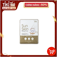 Mặt Nạ Trắng Da ISK Sunskin Pearl Sheet Mask Cung Cấp Collagen, Tăng Độ Đàn Hồi Cho Da - IMASK0400110
