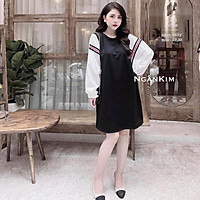 Váy bầu cao cấpcam kết y hìnhchất lụa chéo thái,mát, mềm mịn, thấm hút mồ hôifree size (43~dưới 70 kg)