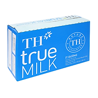 THÙNG 48 HỘP - Sữa TH True Milk ít đường 180ml