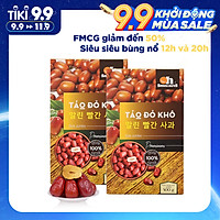 Combo 2 Hộp Táo Đỏ Khô Cao Cấp Smile Nuts (500g/hộp)