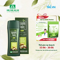 Dầu gội dược liệu Nguyên Xuân chai xanh 200ml - Dưỡng tóc, phục hồi hư tổn