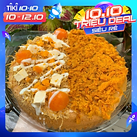 Bánh Mix Bông Lan Trứng Muối Phô Mai và Gà Cay Mã Lai 20cm