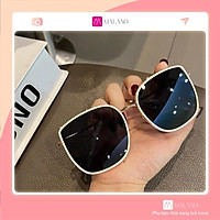 Kính Mát Thời Trang Nữ Phong Cách Hàn Quốc Viền Vuông Sành Điệu FG-001228