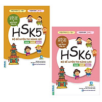 Combo 2 Cuốn Sách Luyện Thi Hán Ngữ Cực Hay: Bộ Đề Luyện Thi Năng Lực Hán Ngữ HSK 5 – Tuy