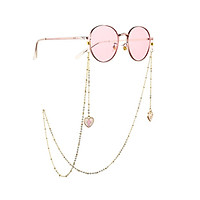 Metal Loving Heart Eyeglass Chain for Women Glasses Accessories