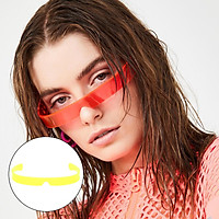 Unisex V-shape Sunglasses Rimless Sun Glasses Fashion Luxury Retro Eyewear