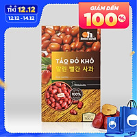 Táo Đỏ Khô Cao Cấp Smile Nuts Hộp 500g