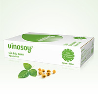 Thùng Sữa đậu nành Vinasoy nguyên chất (200ml x 36 Hộp)