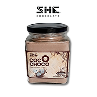 Socola bột dừa pha uống lạnh SHE Chocolate - Bột socola cung cấp năng lượng và dinh dưỡng dành cho mọi lứa tuổi