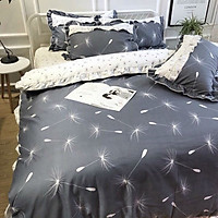 Bộ Drap 4 Món Cotton Sateen Floral VH4-160-C-03B (1.6 x 2 m)
