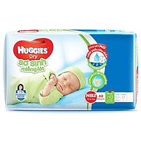 Miếng lót Huggies Dry NB2 40 miếng