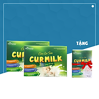 Combo 2 hộp Cốm lợi sữa Curmilk - DK Pharma tặng 1 hộp nhỏ 10 gói
