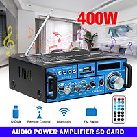 220V 400W Digital bluetooth Audio Amplifier StereoRadio HIFI Power LCD Car Home g