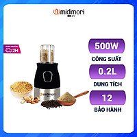 Máy Xay Hạt Tiêu Và Gia Vị Đa Năng Midimori MDMR-188A (500W) – Hàng Chính Hãng
