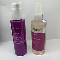 Sữa rửa mặt tẩy trang sinh học 4 in 1 Murad Prebiotic 4-In-1 MultiCleanser TẶNG Toner hồi sinh và thêm ẩm Murad Hydrating Toner (full size)