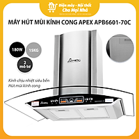 Máy hút mùi kính cong Sunhouse Apex APB6601-70C - Hàng chính hãng