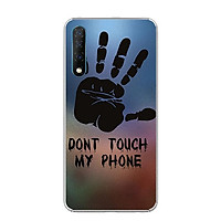 Ốp lưng điện thoại Vsmart Live - 0292 DONTTOUCHMYPHONE - Silicon dẻo - Hàng Chính Hãng