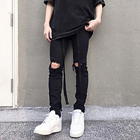 Quần Drawstring FNOS - Phong Cách Streetwear Dài 2,5m - Phối Quần Jeans Dài.