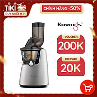 Máy ép trái cây Kuvings C7000 (Bạc) bảo hành 10 năm - HÀNG CHÍNH HÃNG