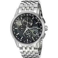 Citizen Men's AT8116-57E World Chronograph A-T Analog Display Japanese Quartz Two Tone Watch