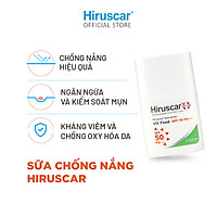 Sữa chống nắng dành cho da dầu, mụn Hiruscar Anti-Acne UV Fluid 25g SPF50 PA++++