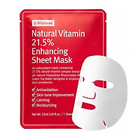 Mặt nạ giấy phục hồi da By Wishtrend Natural Vitamin 21.5 Enhancing Sheet Mask