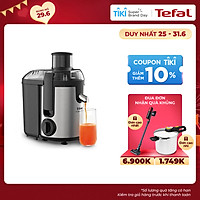 Máy ép trái cây Tefal ZE420D38 - Công suất 400W - Dung tích 950ML - Lưỡi dao làm bằng thép không rỉ cùng 2 chế độ ép - Hàng chính hãng