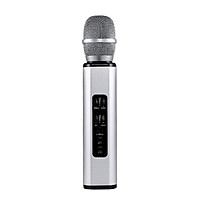 Micro hát Karaoke kiêm Loa Bluetooth âm thanh chất lượng cao - KTV K6 (Màu Đen)