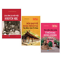 Combo Tủ sách lịch sử – Khám phá văn hóa Việt Nam (Bộ 3 cuốn)