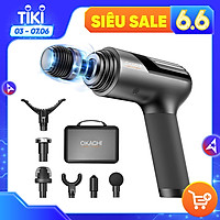 Súng massage toàn thân OKACHI LUXURY JP-i5 Pro (Viền đen)