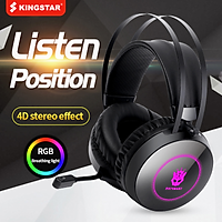 Tai Nghe Game Thủ 7.1 Kênh Với Micro Tai Nghe Chơi Game Âm Thanh Vòm Tai Nghe Chụp Tai Chuyên Nghiệp Đèn RGB Cho Máy Tính Máy Tính PUBG