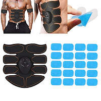 Abs Stimulator Abdominal Muscle Trainer Ab Abdominal Sticker & 20pcs Gel Pad